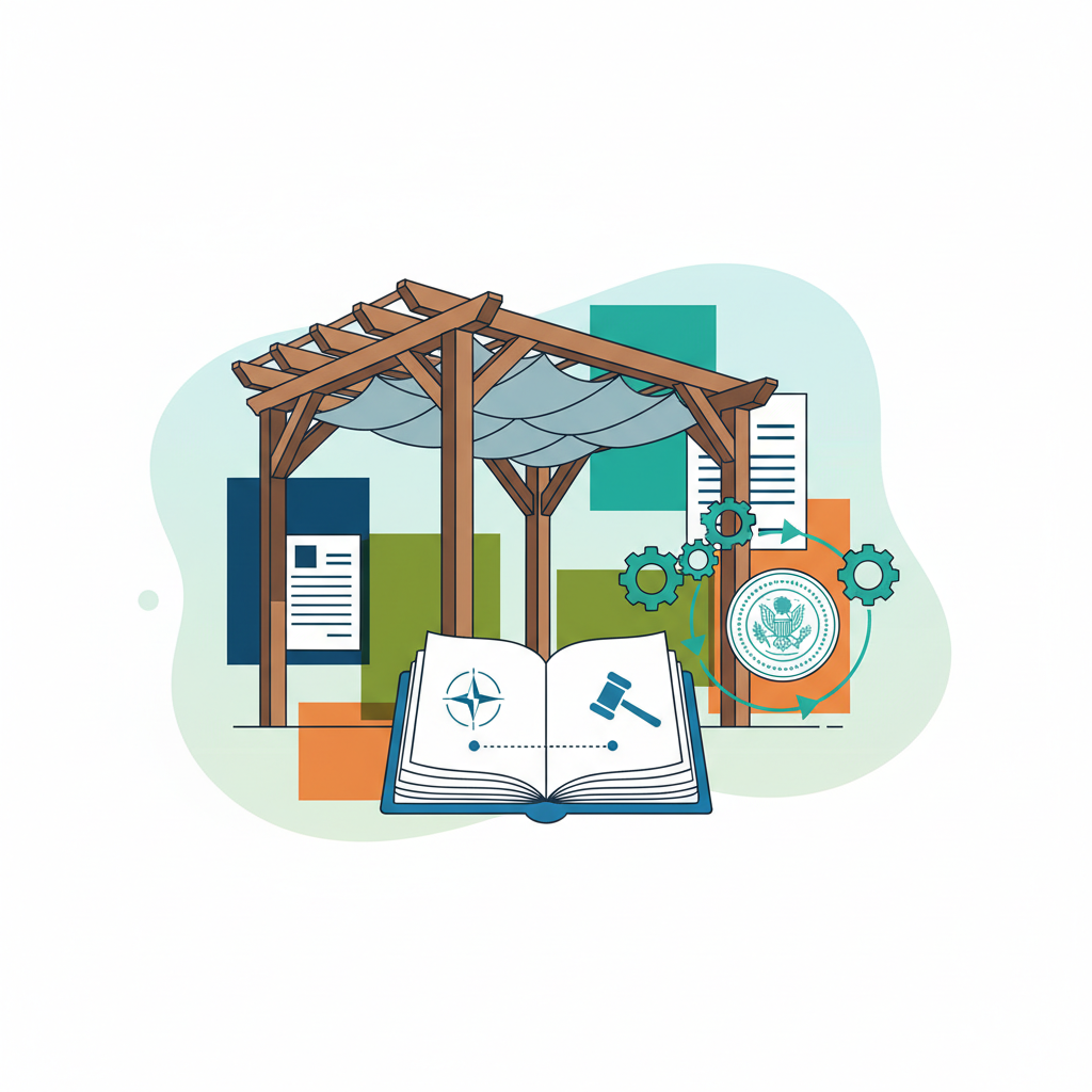 Illustration for Navigating Pergola Regulations: A DIY Homeowner's Guide to Local Permits and Codes