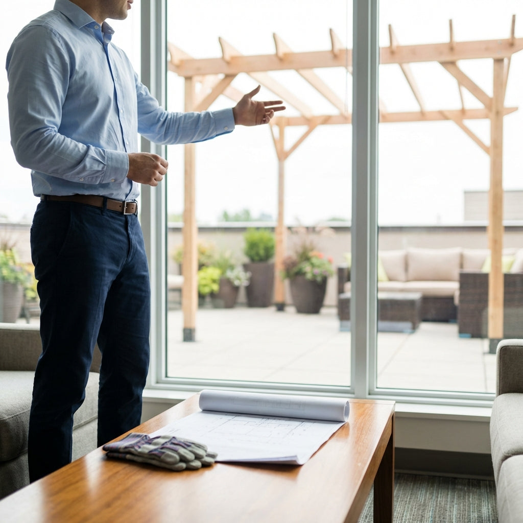 Illustration for A Complete Beginner Guide to Simplifying DIY Pergola Construction and Kit Assembly