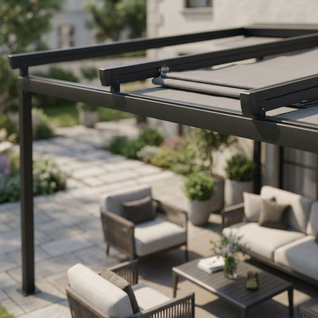 Motorized vs Manual Pergolas: Comparing Automated Outdoor Shade System