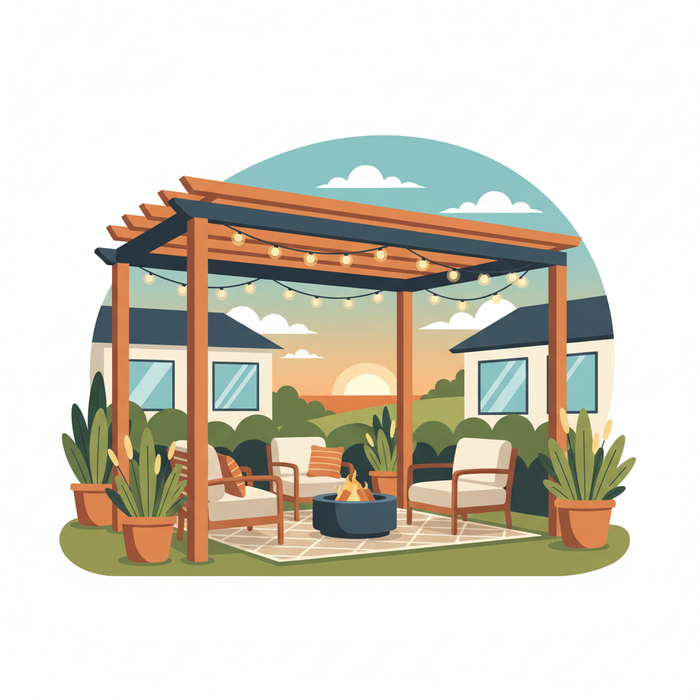 Illustration for Transform Your Yard: Discover the Best Value DIY Pergola Kits