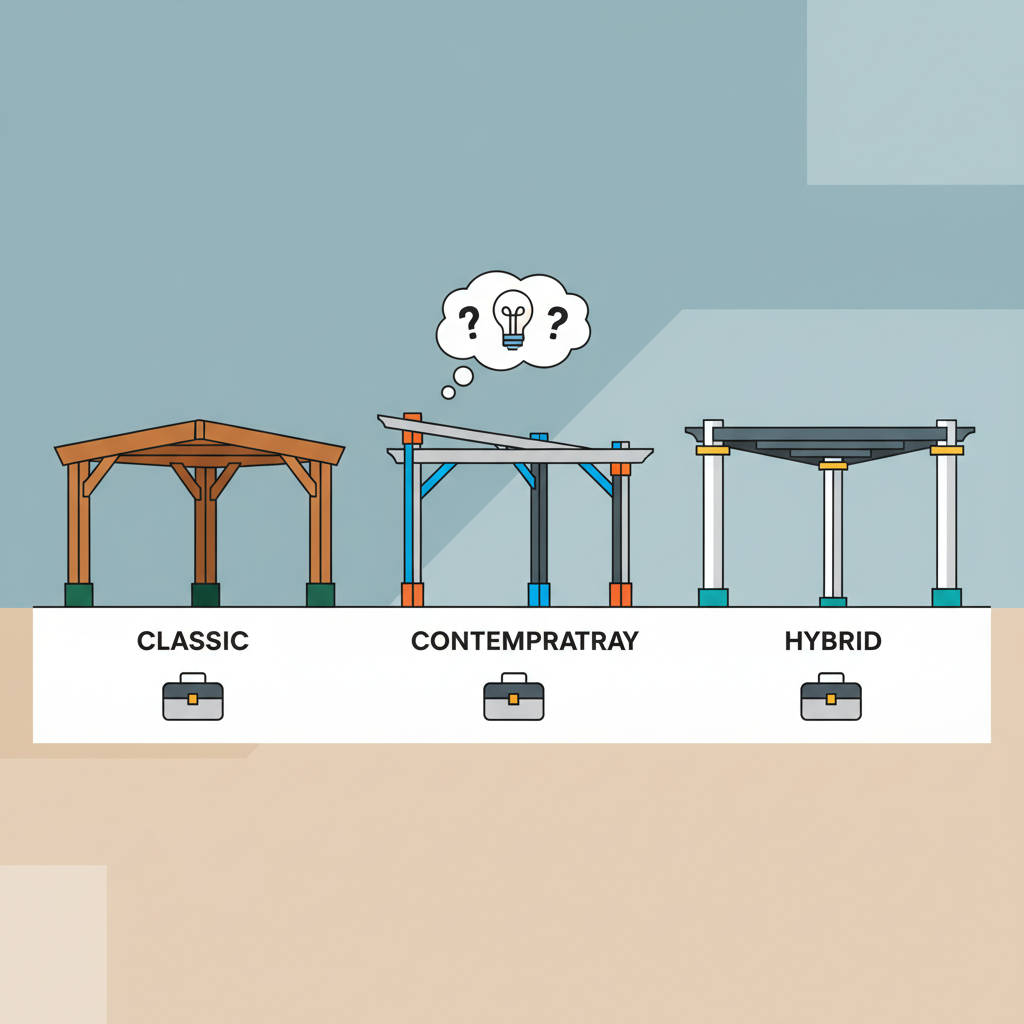 Illustration for Pergola Depot Kits Compared: Finding Your Ideal DIY Pergola Solution
