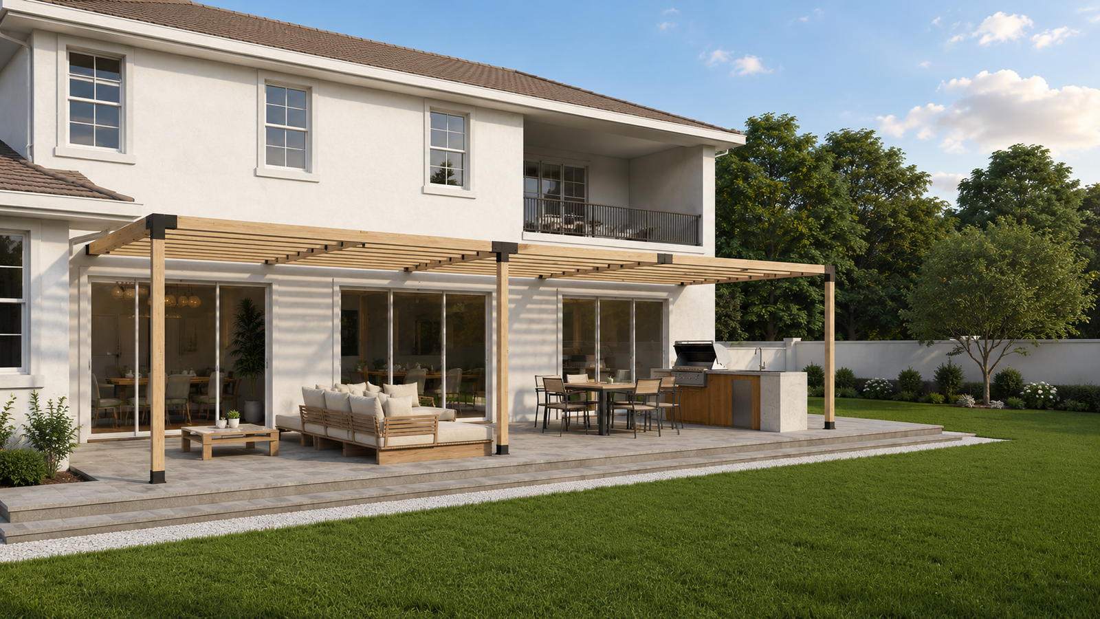How Much Does It Cost to Build a Pergola Yourself?