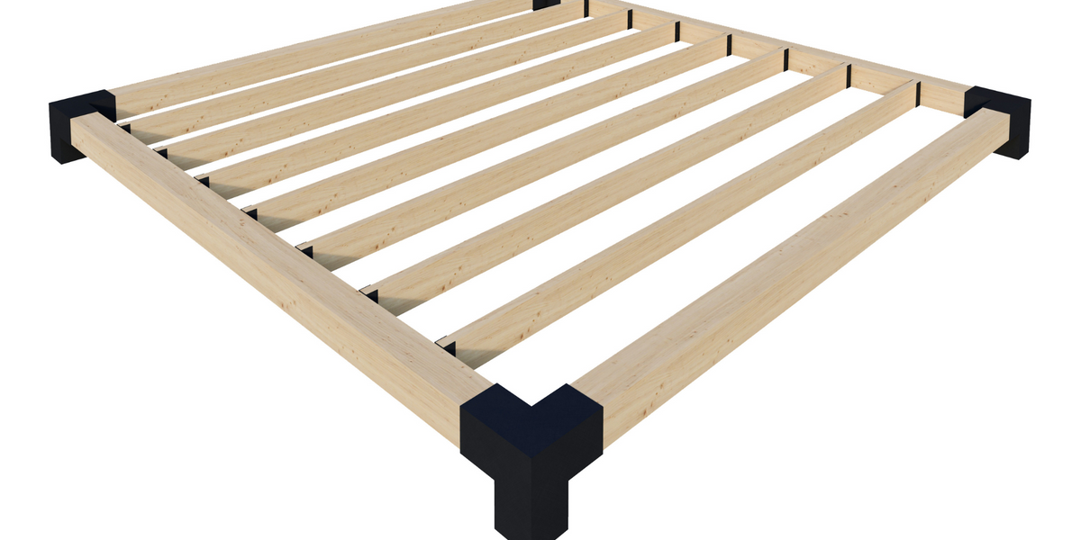 Inline Rafters Pergola Roof Kit (for 2x6 Wood Slats)