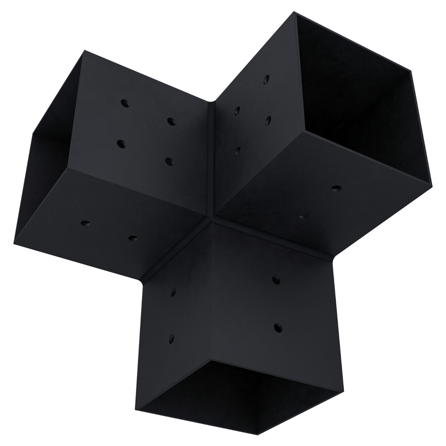 Universal 3Way 4x4 Corner Bracket for Wood Posts