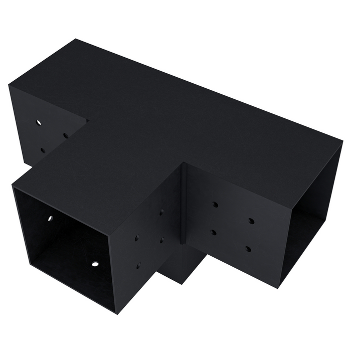 Universal 4-Way 4x4 Beam Bracket (14-Gauge Steel, Made in the USA)