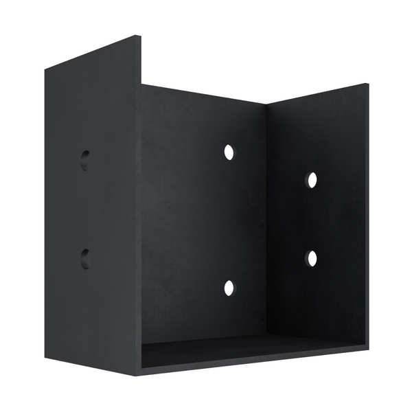 Universal 4x4 Inline Roof Rafter Bracket (14-Gauge Steel)