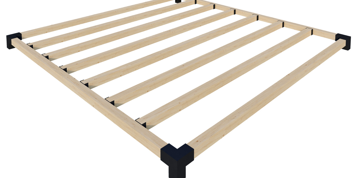 Inline Rafters Pergola Roof Kit (for 4x4 Wood Posts)