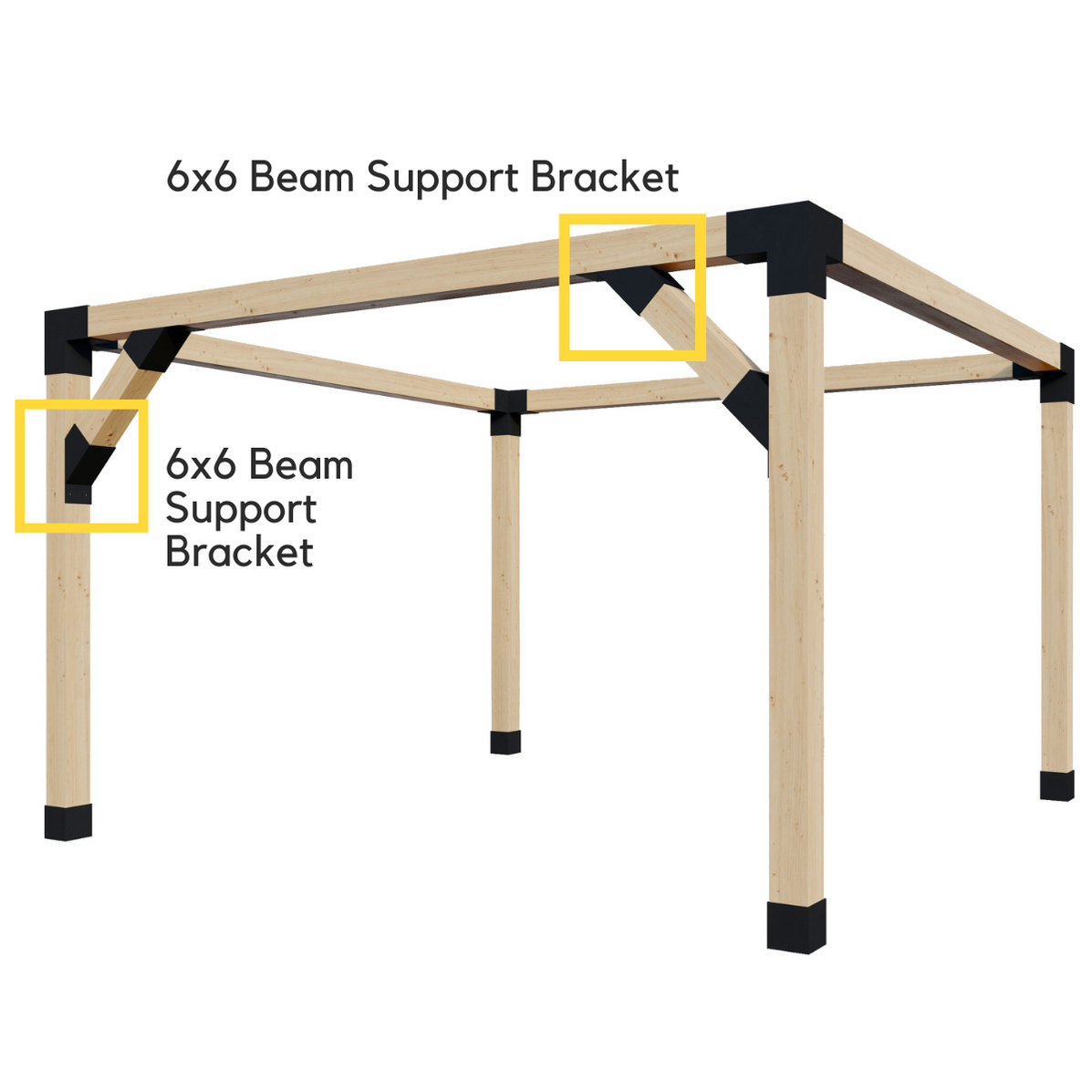 Universal 45 Degree 6x6 Beam Support Bracket 12 Gauge Steel Made In universal-45-degree-6x6-beam-support-bracket-12-gauge-steel-made-in