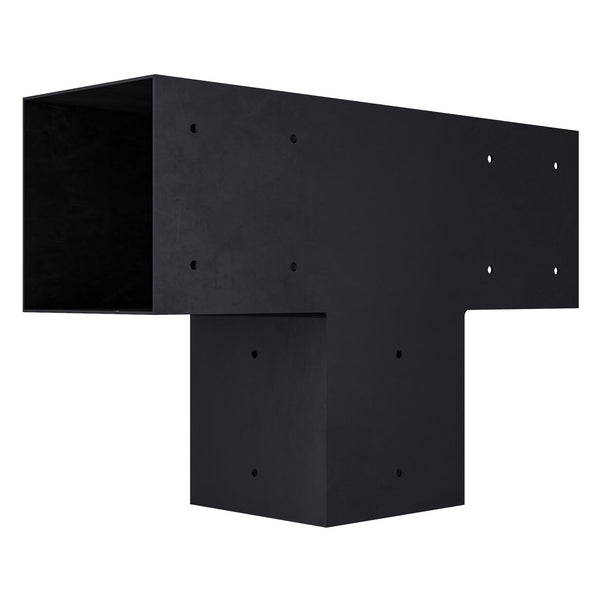 Pergola 3-Arm T Bracket (for 6x6 Wood Posts)