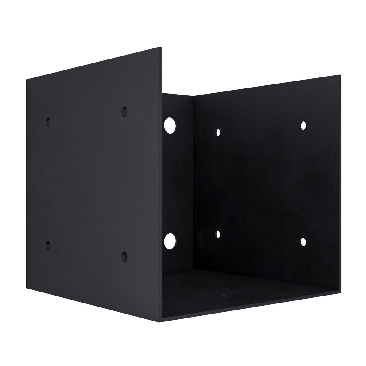 Privacy Wall U Channel Bracket for 6x6 Wood Posts
