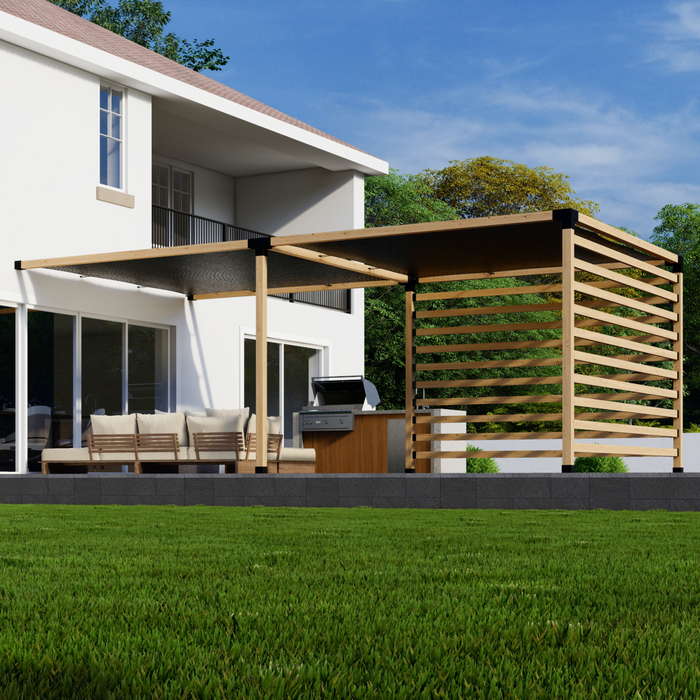 DIY Lean-To Pergola Kit - 20% Off + Free Shipping