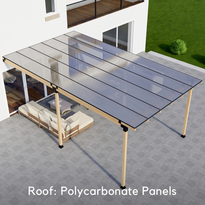 DIY Pergola Kit for an Off-House Pergola Up to 12' x 24' (4x4 Brackets)