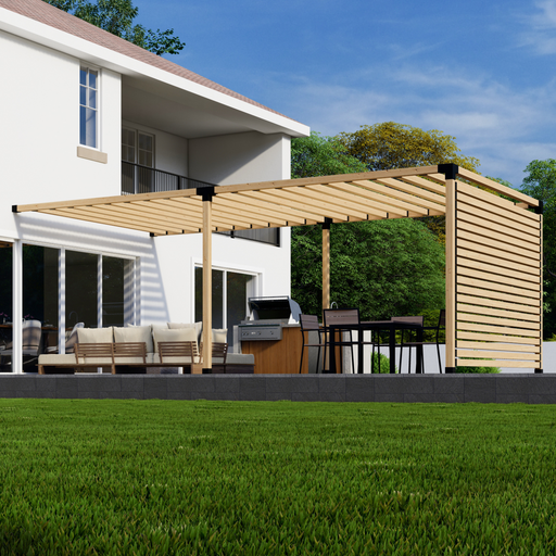 4766 - Pergola Against House