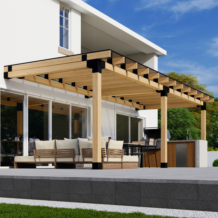 Rainproof Polycarbonate Roof System