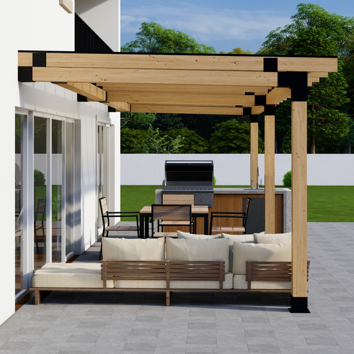 Rainproof Polycarbonate Roof System