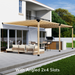 2610 - 20x8 pergola off house (view H)