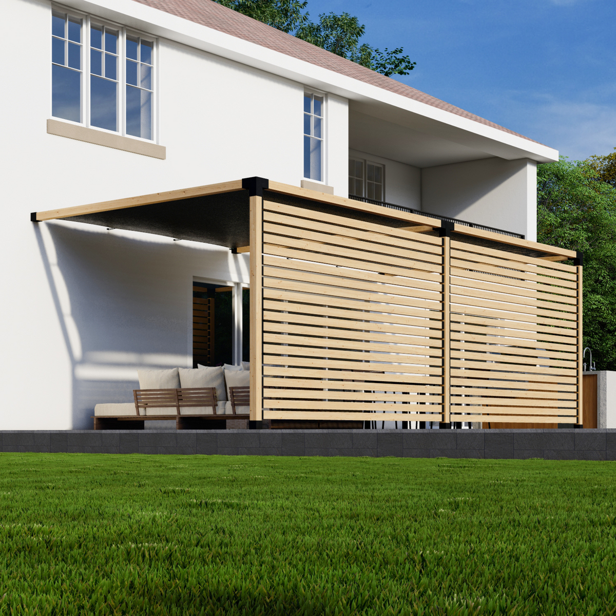 Pergola Sun Shade Kit - 20% Off + Free Shipping