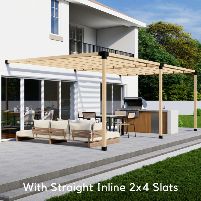 2610 - 20x8 pergola off house (view E)