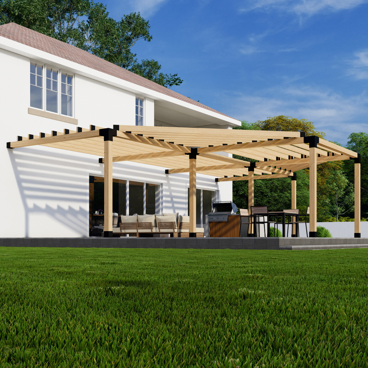 Semi Circular Pergola Kits