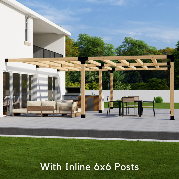 467 - 18 x 22 pergola (attached to house) (view G)