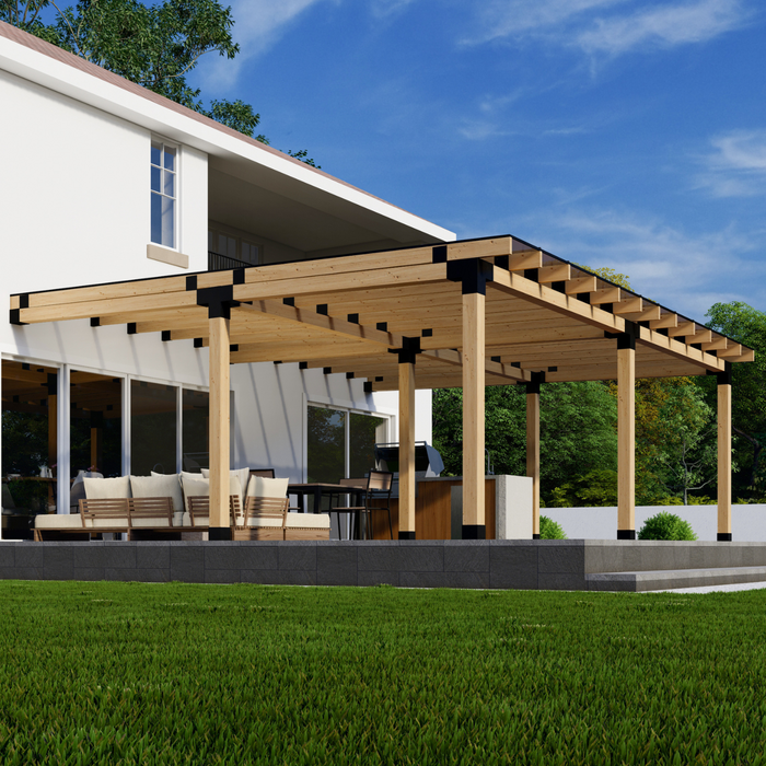 Rainproof Polycarbonate Roof System