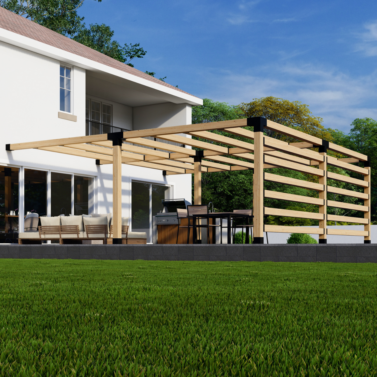 Pergola Brackets and Hardware Easy Build Kit - 20% Off
