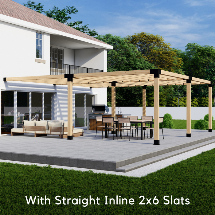 467 - 18 x 22 pergola (attached to house) (view E)