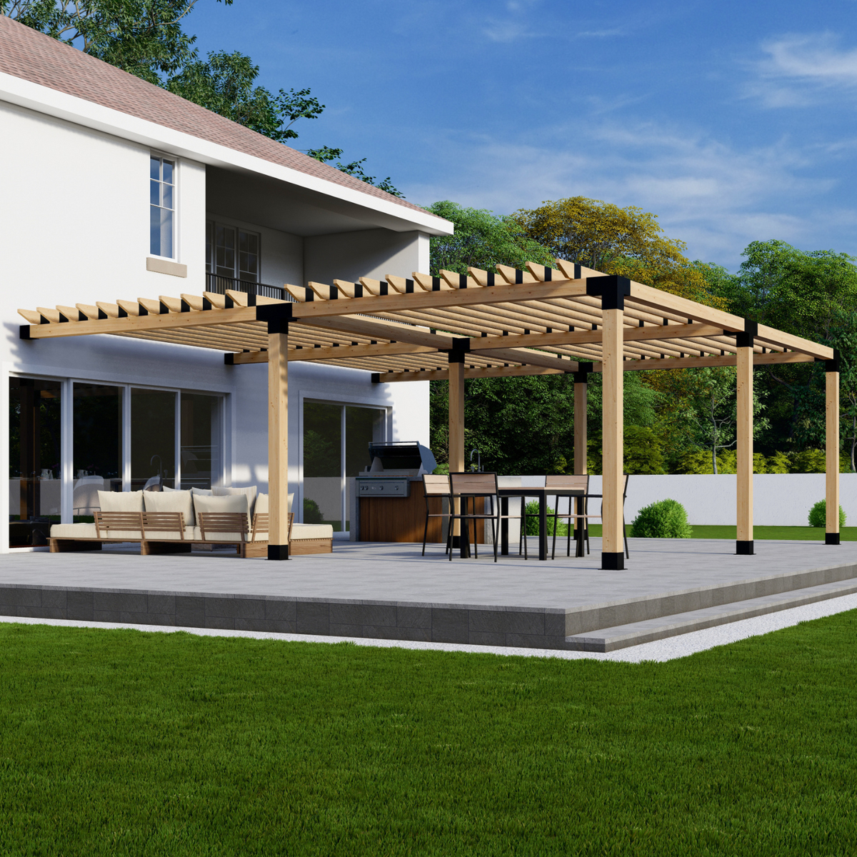 5923 - Back Yard Pergola Kit