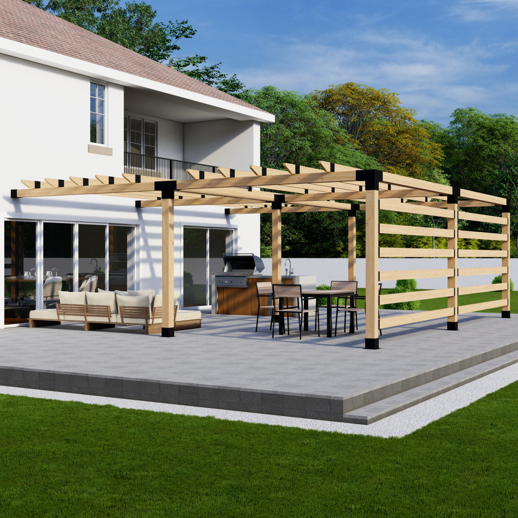 5927 - Wooden Pergola Kit