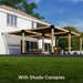 3915 - 18 x 18 pergola attached to house (view V)