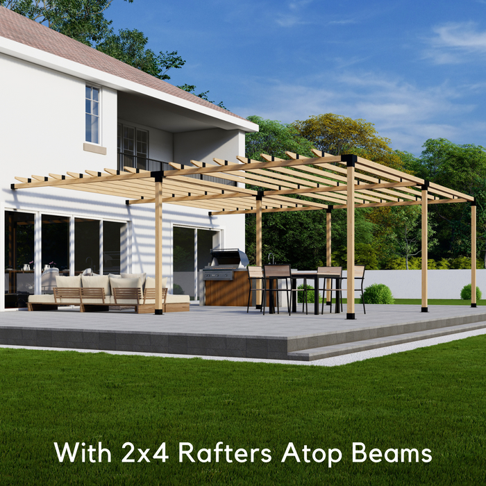 428 - 22x20 pergola (off house) (view F)