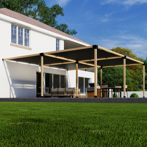 2966 - 18 x 20 pergola with shade covers