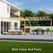 408 - 16x16 pergola (off house) (view G)