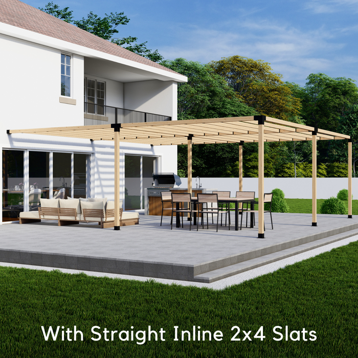 408 - 16x16 pergola (off house) (view E)