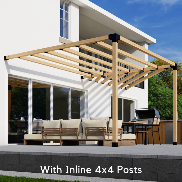 1041 - Kit for an Attached Pergola