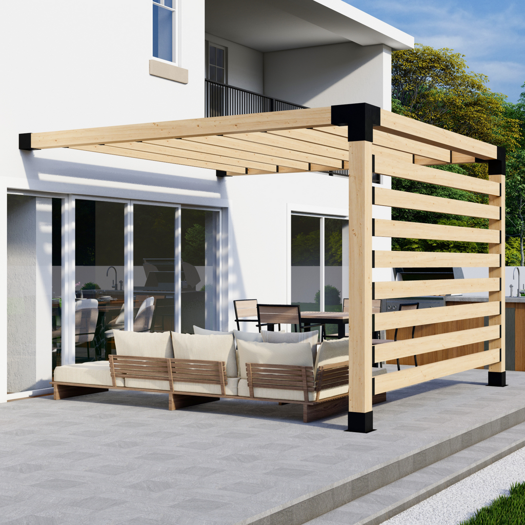 Attached Pergola Kits For Sale