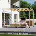 112.99 - 7x12 pergola (off house) (view G)