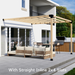 2502 - 8x10 pergola off house (view E)