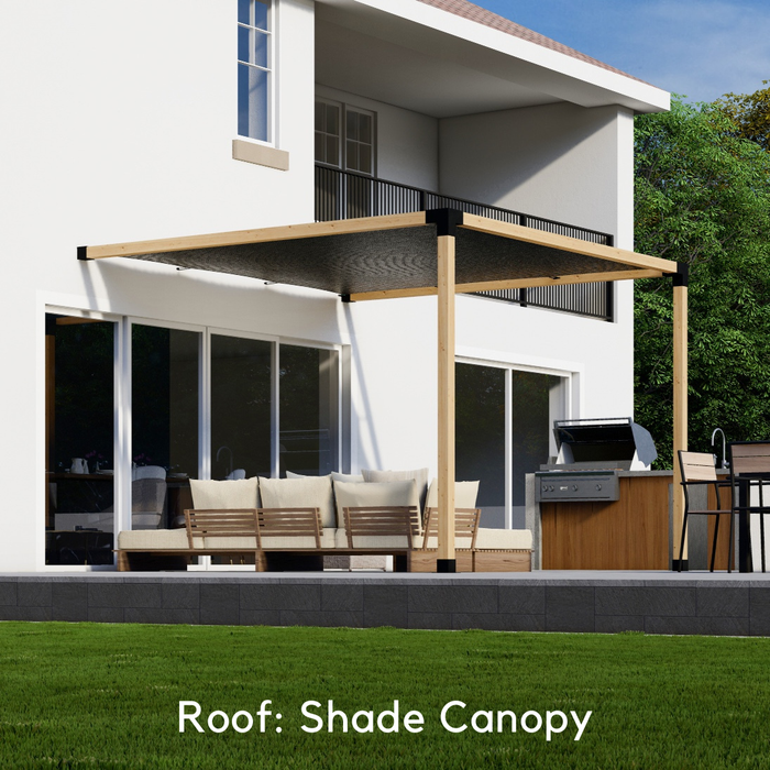 DIY Pergola Kit for an Up to 12' x 12' Pergola Attached to House (4x4 Brackets)