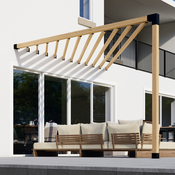 Straight Inline 2x4 Slats