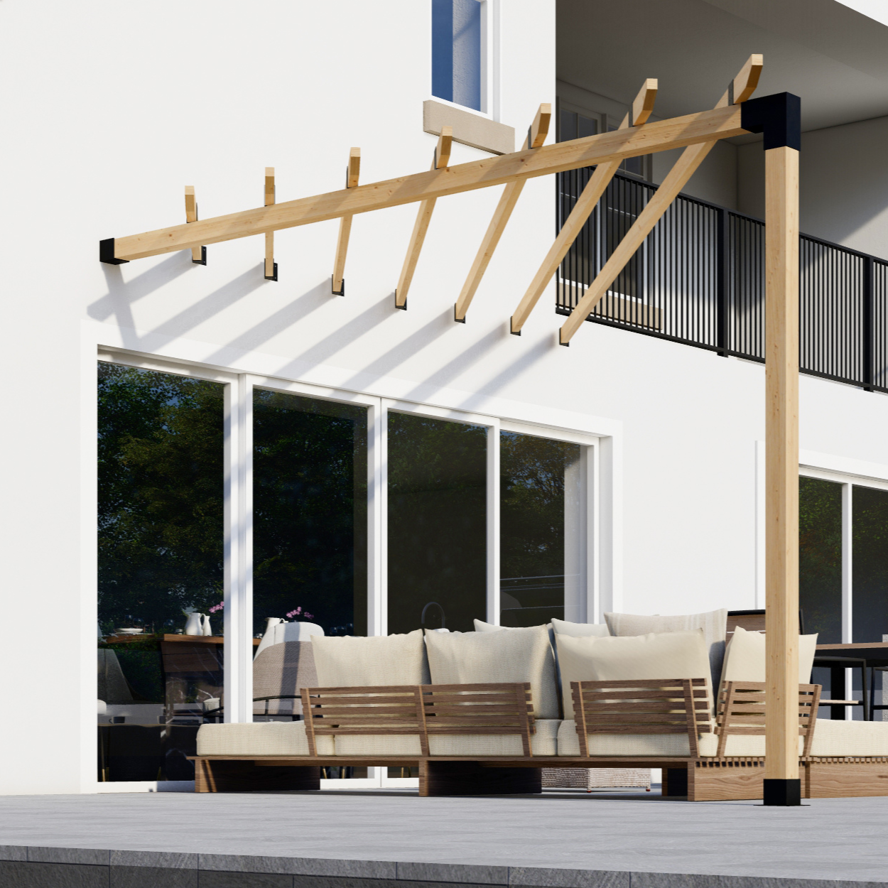 Simple Pergola Frame Kits