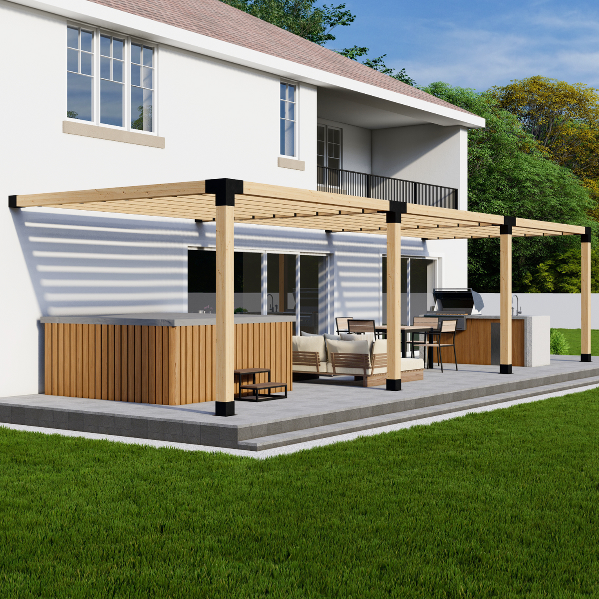 Pergola Kit (Hardware & Brackets) - 20% Off + Ships Free