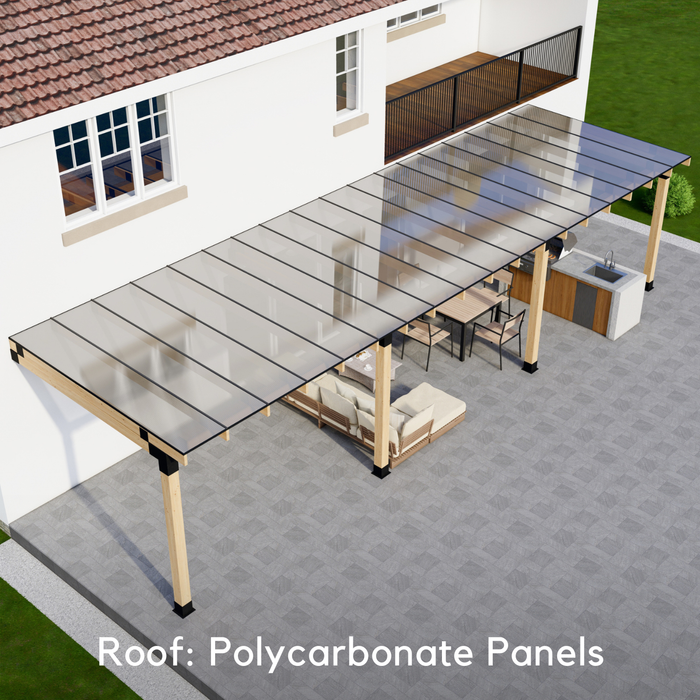DIY Pergola Kit for a Back Deck Pergola Up to 36' x 12' (6x6 Brackets)