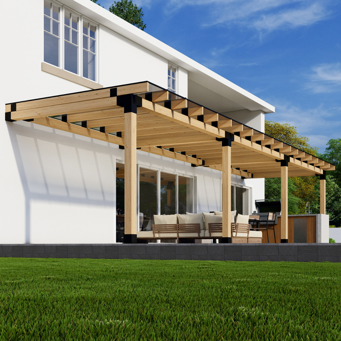Rainproof Polycarbonate Roof System