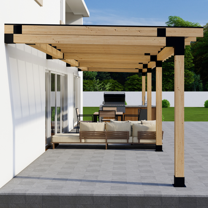Rainproof Polycarbonate Roof System
