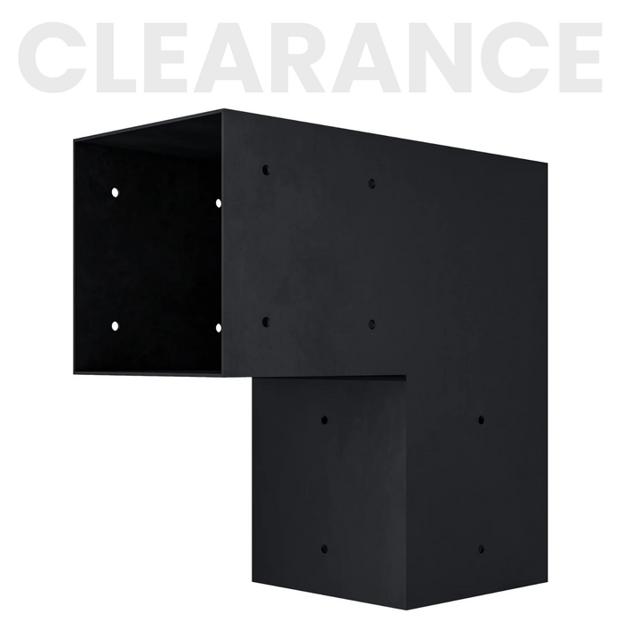 CLEARANCE - Pergola 2-Arm L Bracket (for 6x6 Wood Posts)