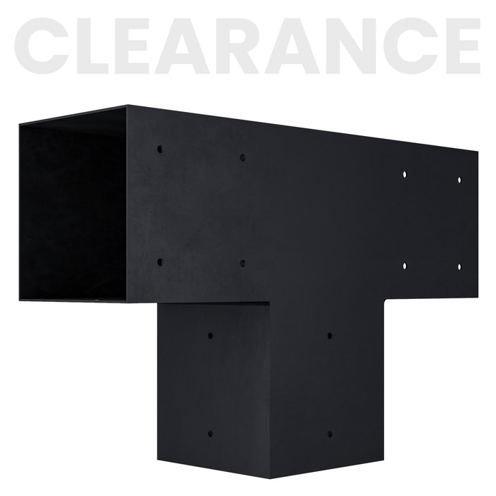 CLEARANCE - Pergola 3-Arm T Bracket (for 6x6 Wood Posts)