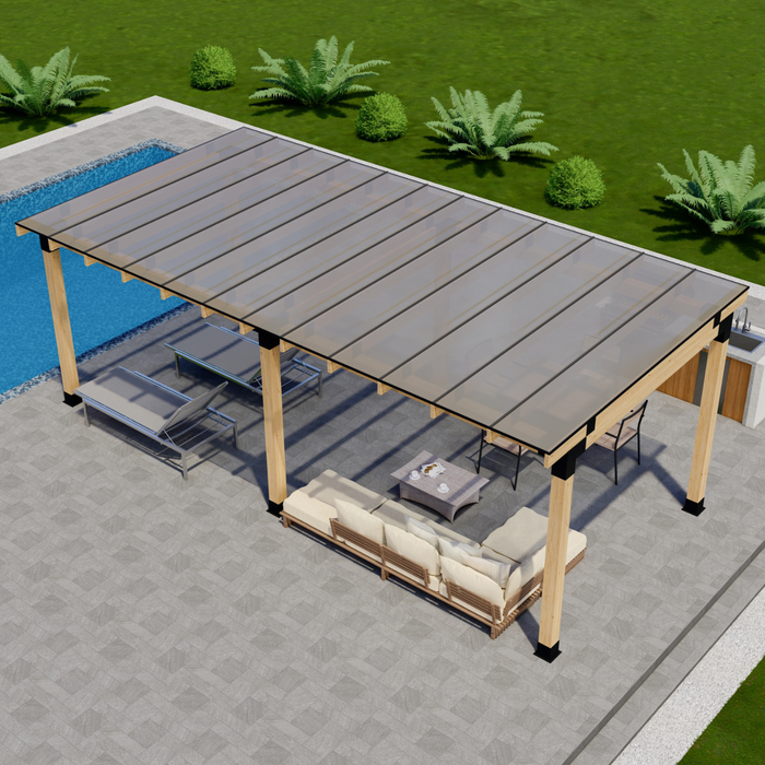 Covered Patio Flat Roof Kit (Any Size Up to 24' x 12')