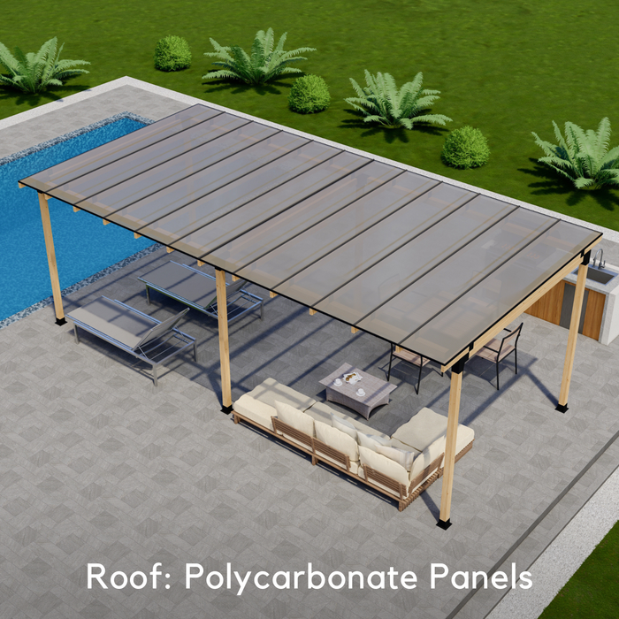 DIY Pergola Kit for a Stand-Alone Pergola Up to 24' x 12' (4x4 Brackets)