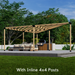 1021 - 3-Block Large Pergola DIY Kit